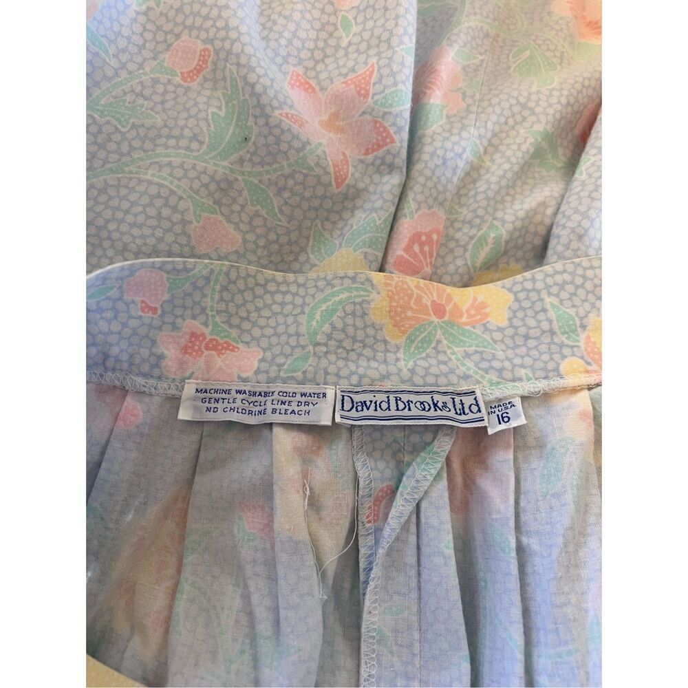 Vintage Pastel Midi Skirt 1990s Women’s Large - Picture 5 of 6